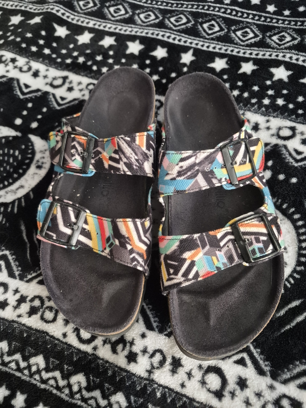 Papillio By Birkenstock Arizona Textile Platform 41 US 10W